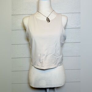 Lululemon Wunder Train Racer Back Tank Top Light Support  White Size 12